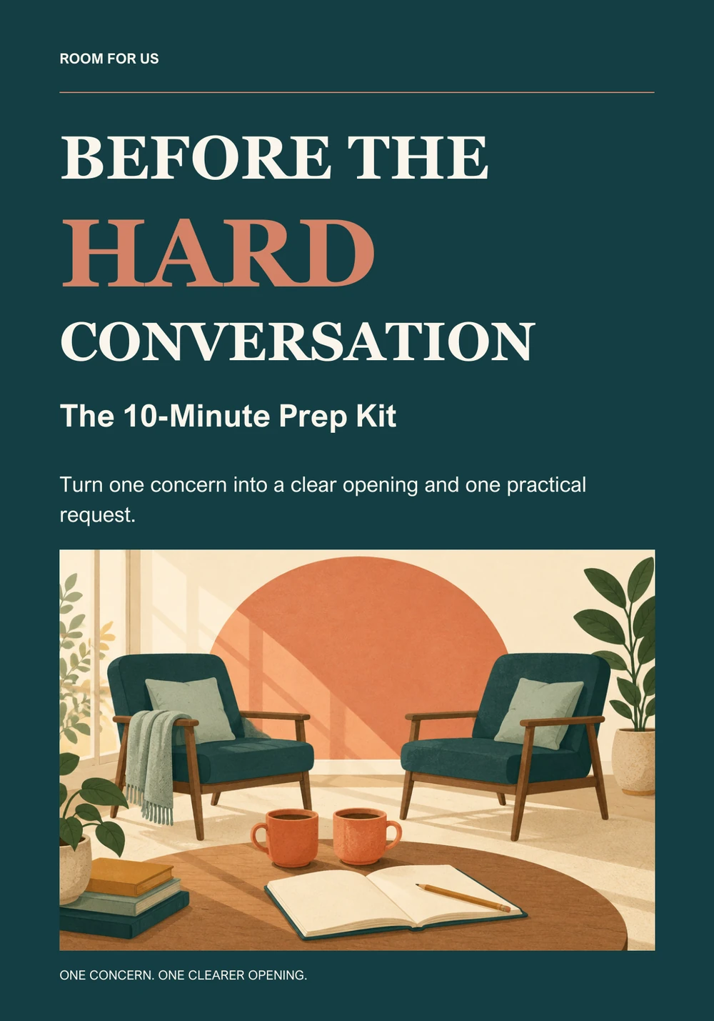Before the Hard Conversation — The 10-Minute Prep Kit, cover